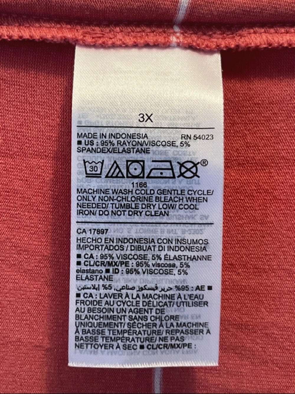 Old Navy Coral Crewneck Top - Picture 4 of 4